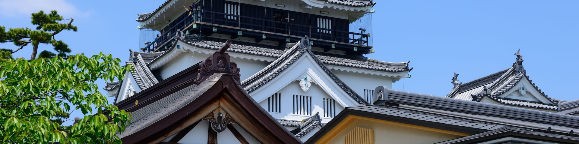 Okazaki Castle in Aichi, Japan