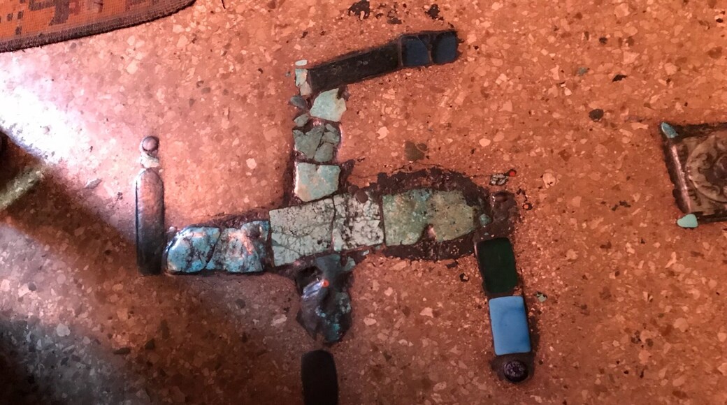 The swastika is an ancient symbol that has been found worldwide, but it is especially common in India. It can be seen in the art of the Egyptians, Romans, Greeks, Celts, Native Americans, and Persians as well Hindus, Jains and Buddhists. Please Google “How Nazis twisted the swastika, a symbol of the Buddha, into an emblem of hate”