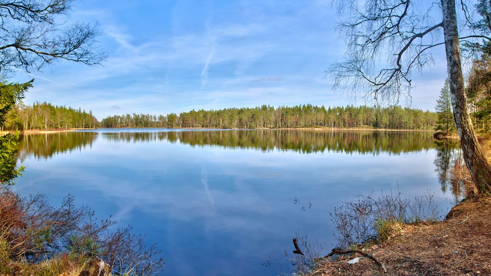 Lake at Havsjöleden, Bredaryd