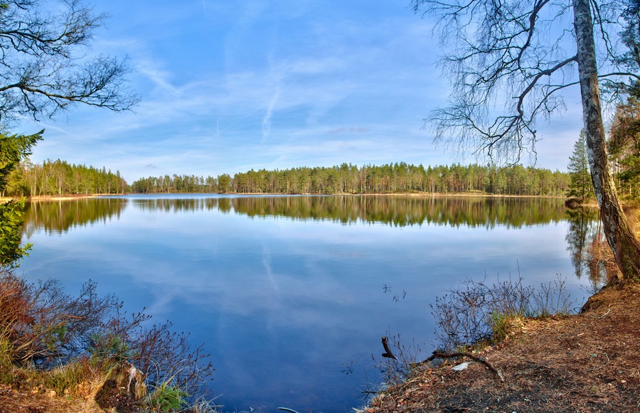 Lake at Havsjöleden, Bredaryd