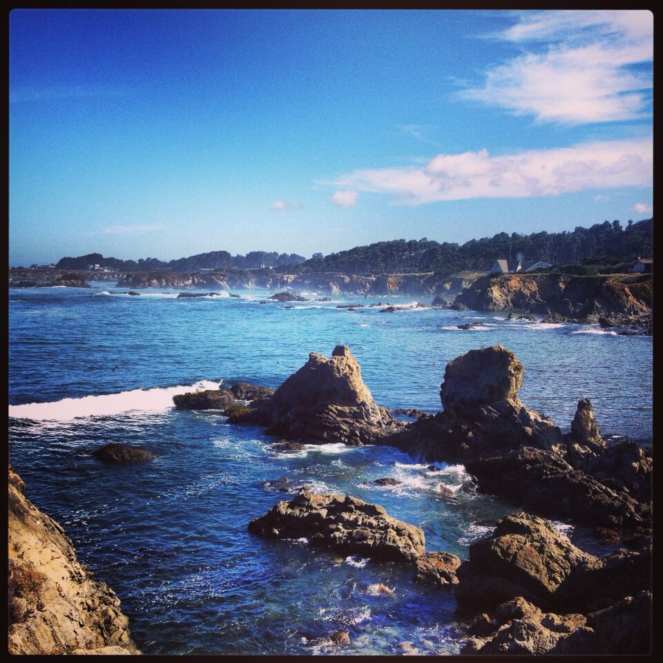 At the cliff house! Botanical Gardens view. Wasn't sure at first but I recommend going to see it!