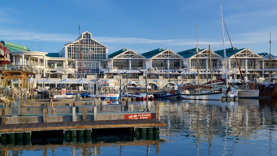 Victoria and Alfred Waterfront featuring a marina