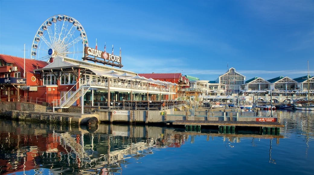 Victoria and Alfred Waterfront which includes a marina