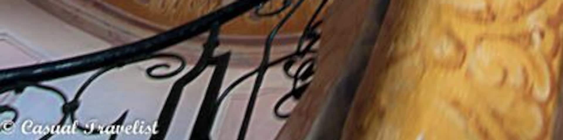 Austria's Melk Abbey is home to what is arguably one of the world’s most beautiful staircases. This Rococo-style spiral staircase connects the library to two upper level reading rooms that are not accessible to the public. If there is a stairway to heaven I’m pretty sure it looks a lot like this. #architecture
http://casualtravelist.com/blog/melk-abbey-austria/