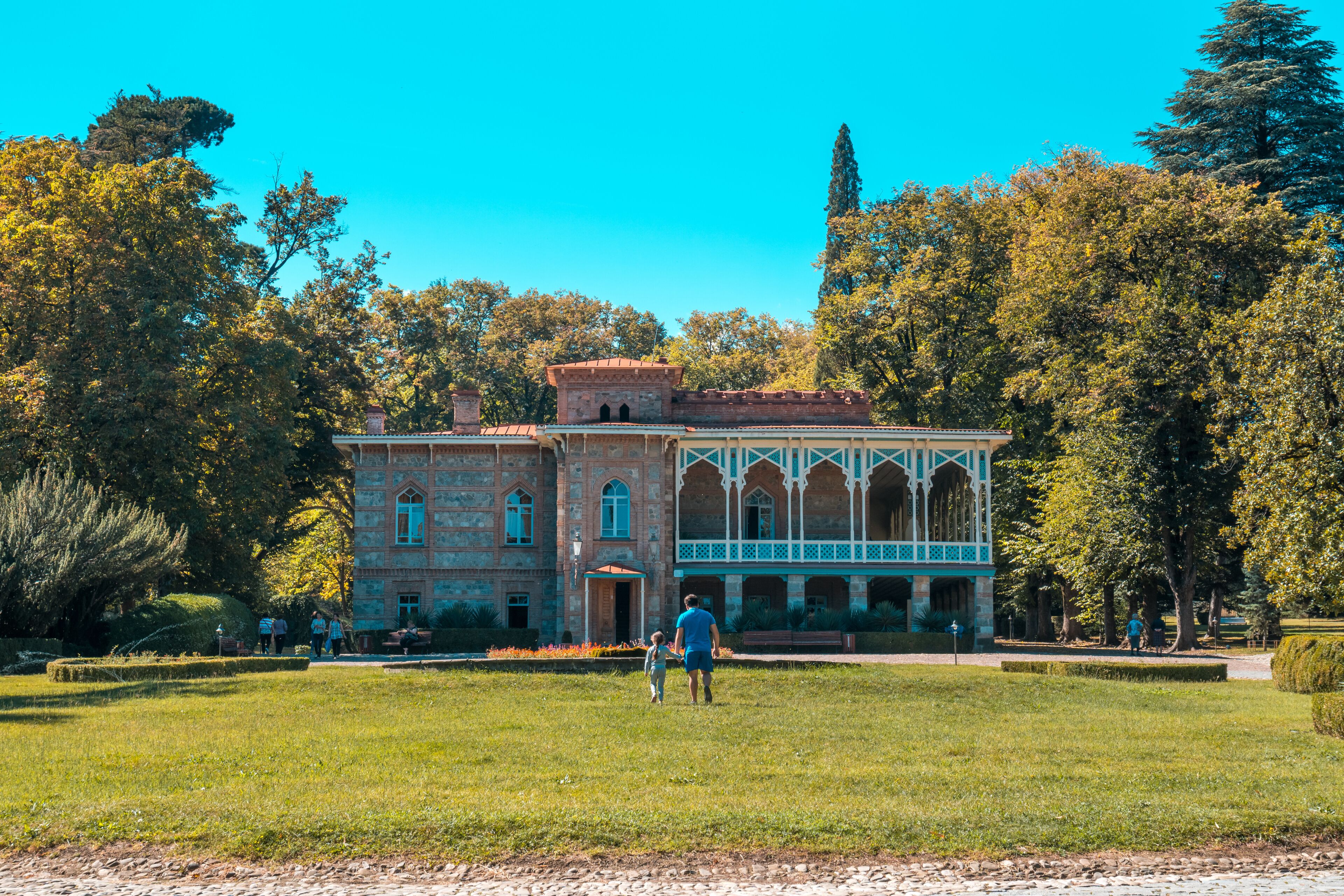 Tsinandali Palace and garden, Chavchavadze House Museum - Kakheti, Georgia, Caucasus