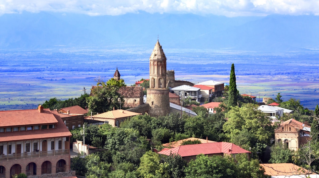 Aerial view on Sighnaghi, Kakheti region, Georgia