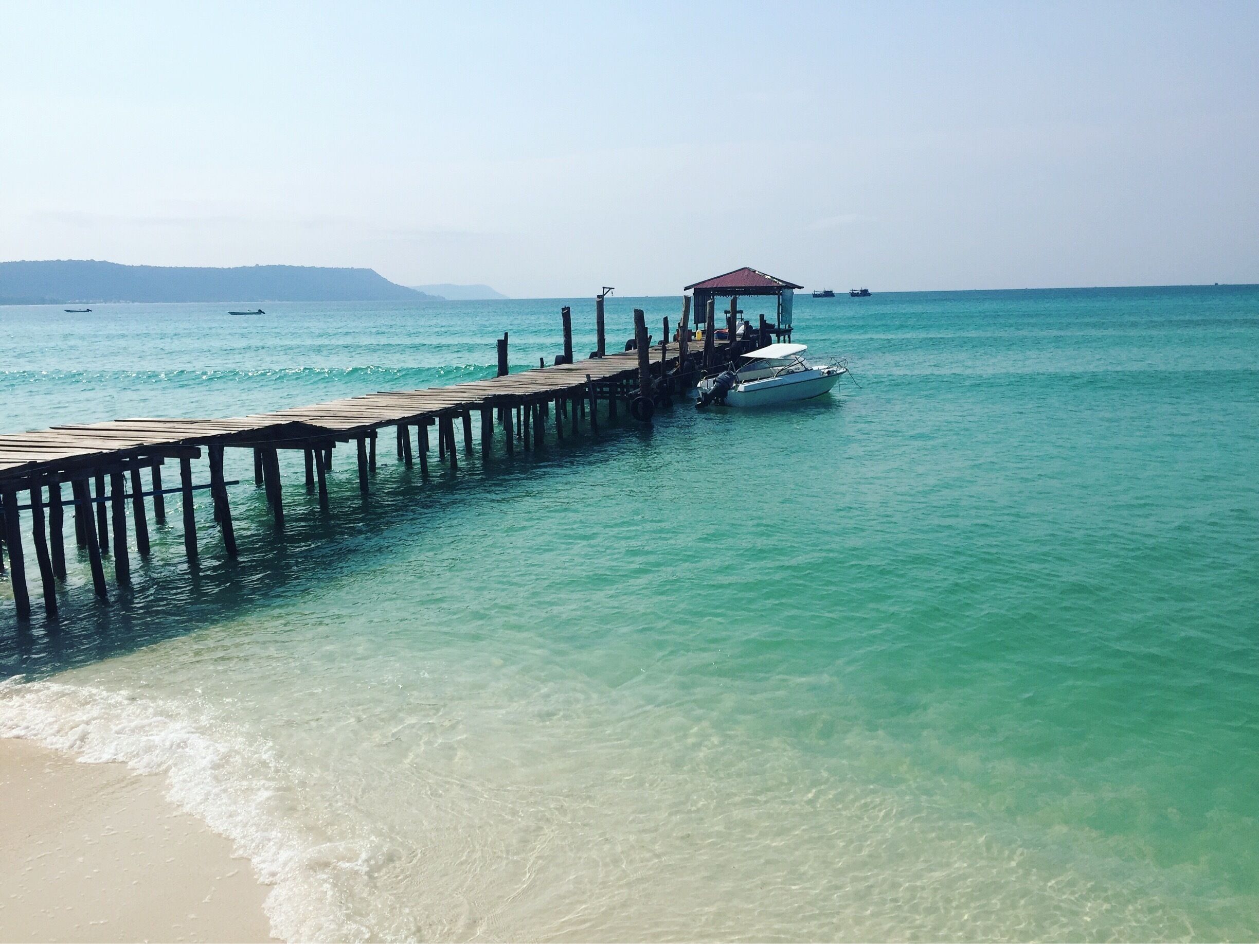 Sok San Beach Koh Rong island. The island is a great destination to escape from civilisation for few days 🌴🏝☀️