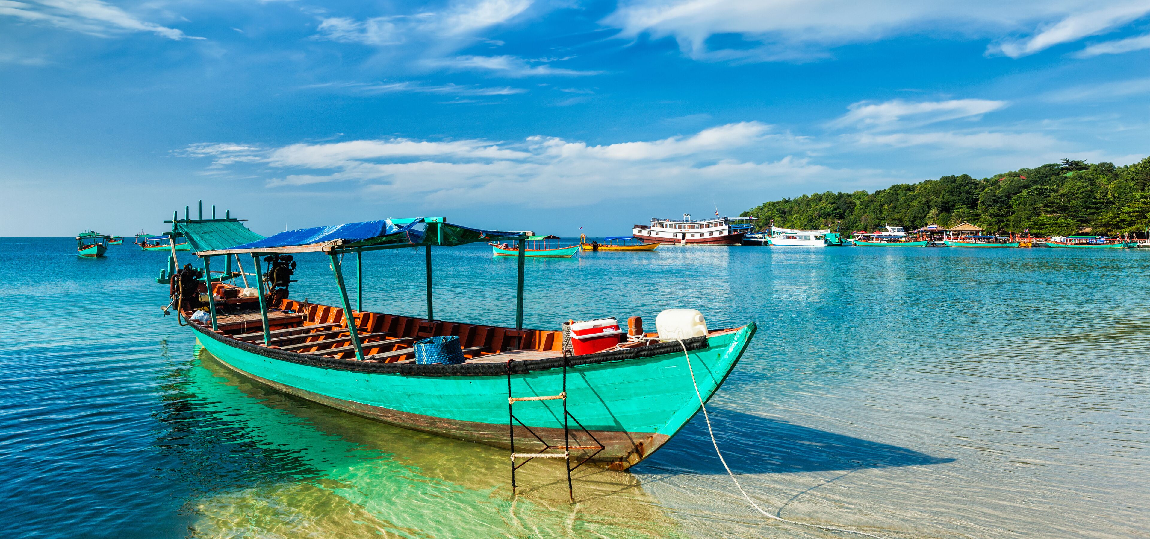 Boats in Sihanoukville