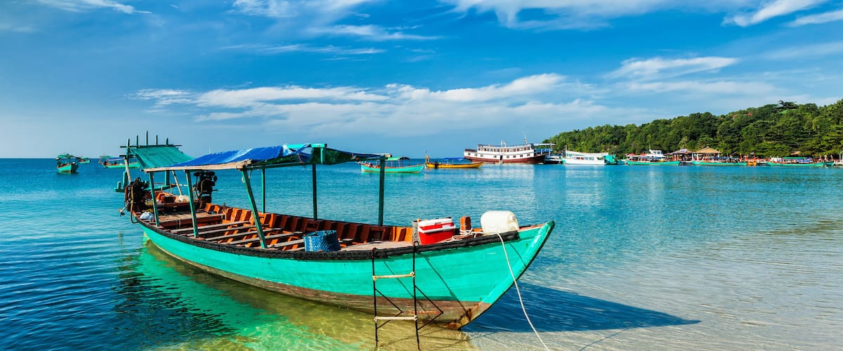 Boats in Sihanoukville