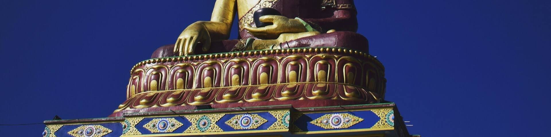 The profound beauty. Calms your soul, lifts your spirit, makes you forget the toilet you put together to reach here.
#buddha #statue #tawangmonastery