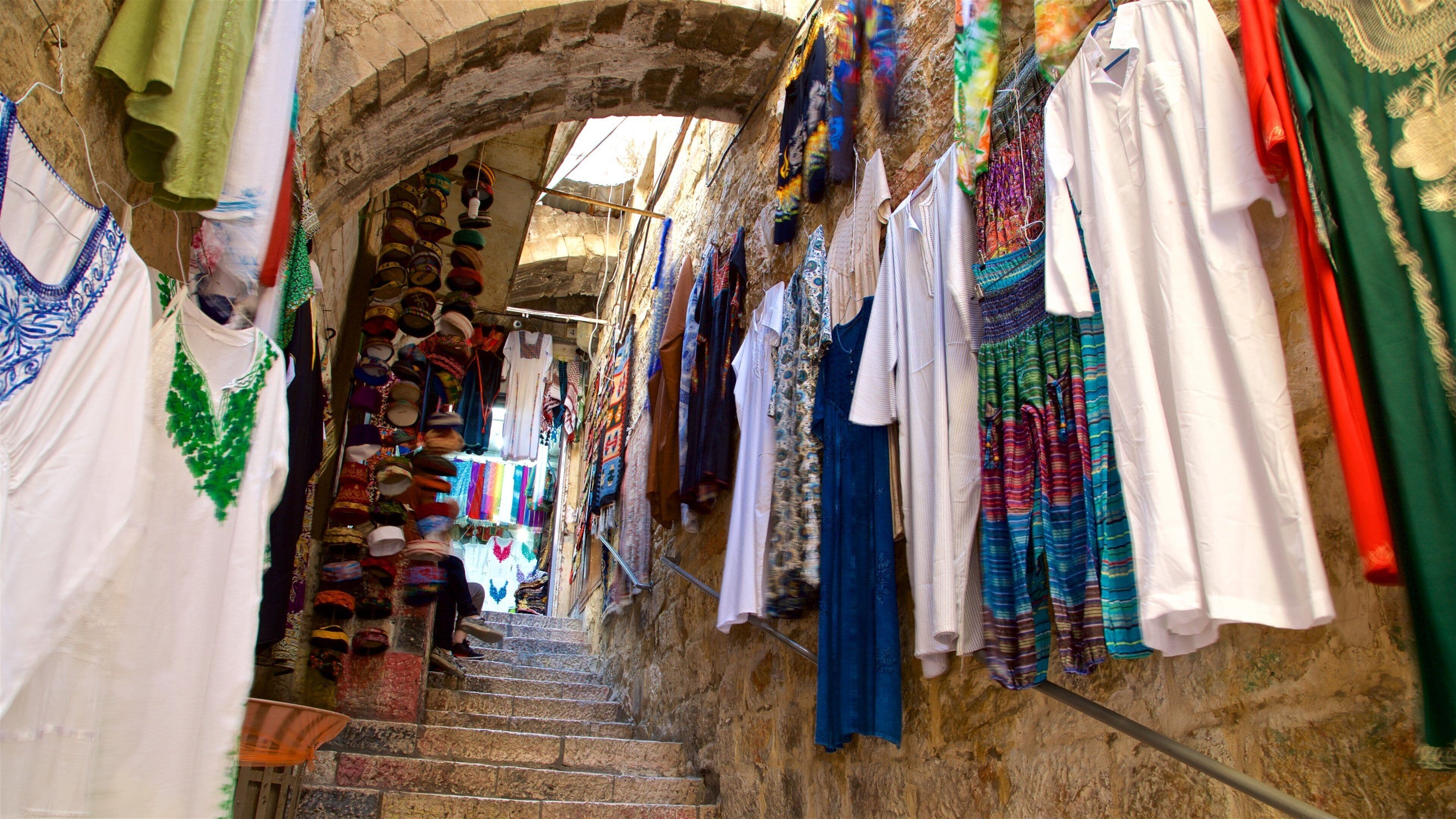 Mahane Yehuda Market which includes markets