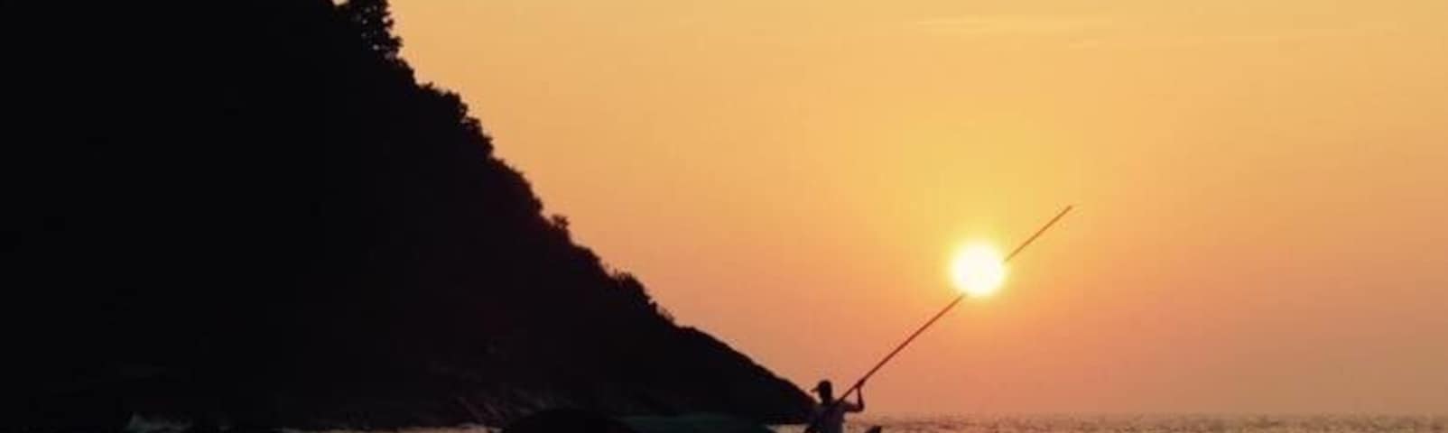 Wonderful sunsets on Kudle Beach