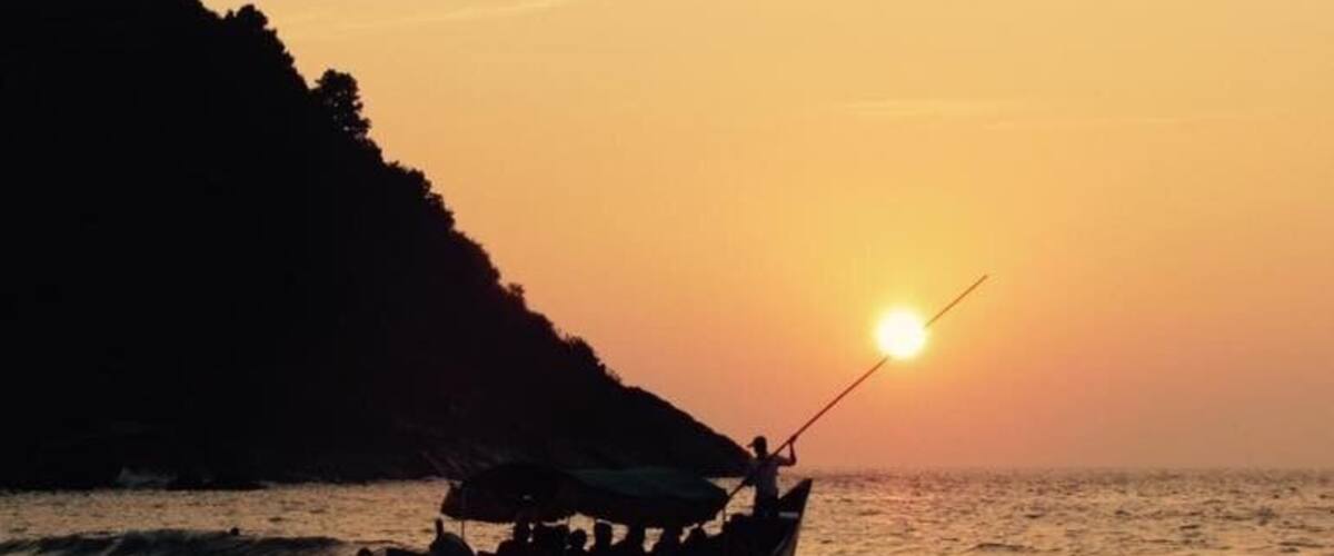 Wonderful sunsets on Kudle Beach