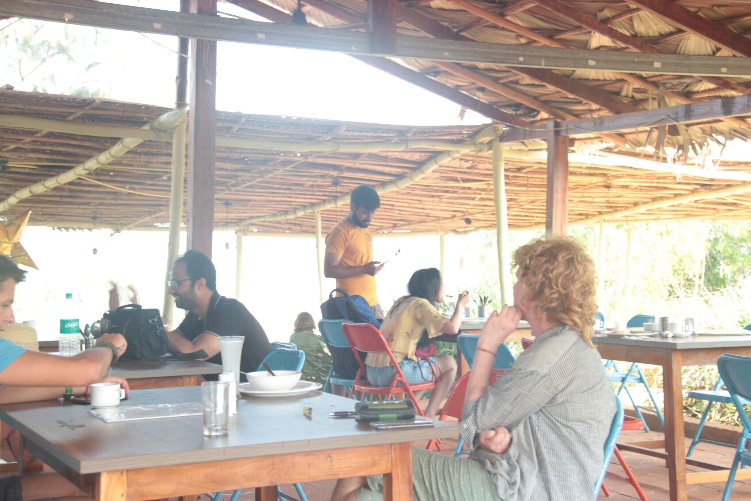 One of the coolest cafes while at Gokarna,  I must say...
#goodfood #goodmusic #goodhost #goodcompany