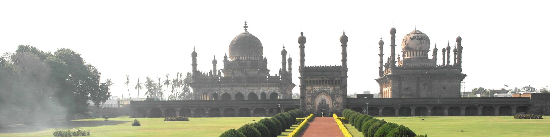 Ibrahim Rauza Mosque and Tomb" in Bijapur, India