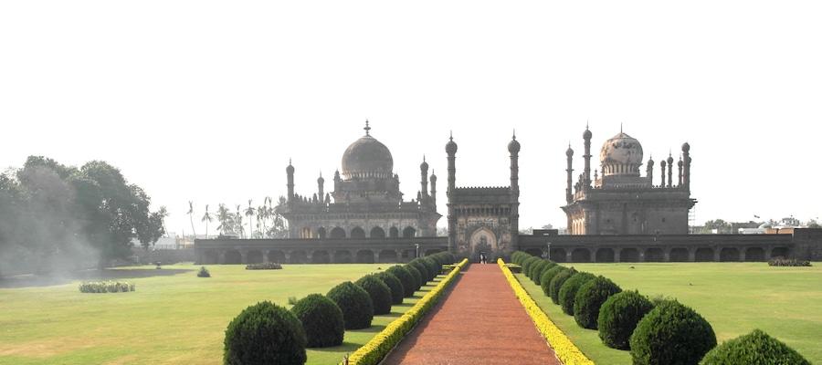 Ibrahim Rauza Mosque and Tomb" in Bijapur, India