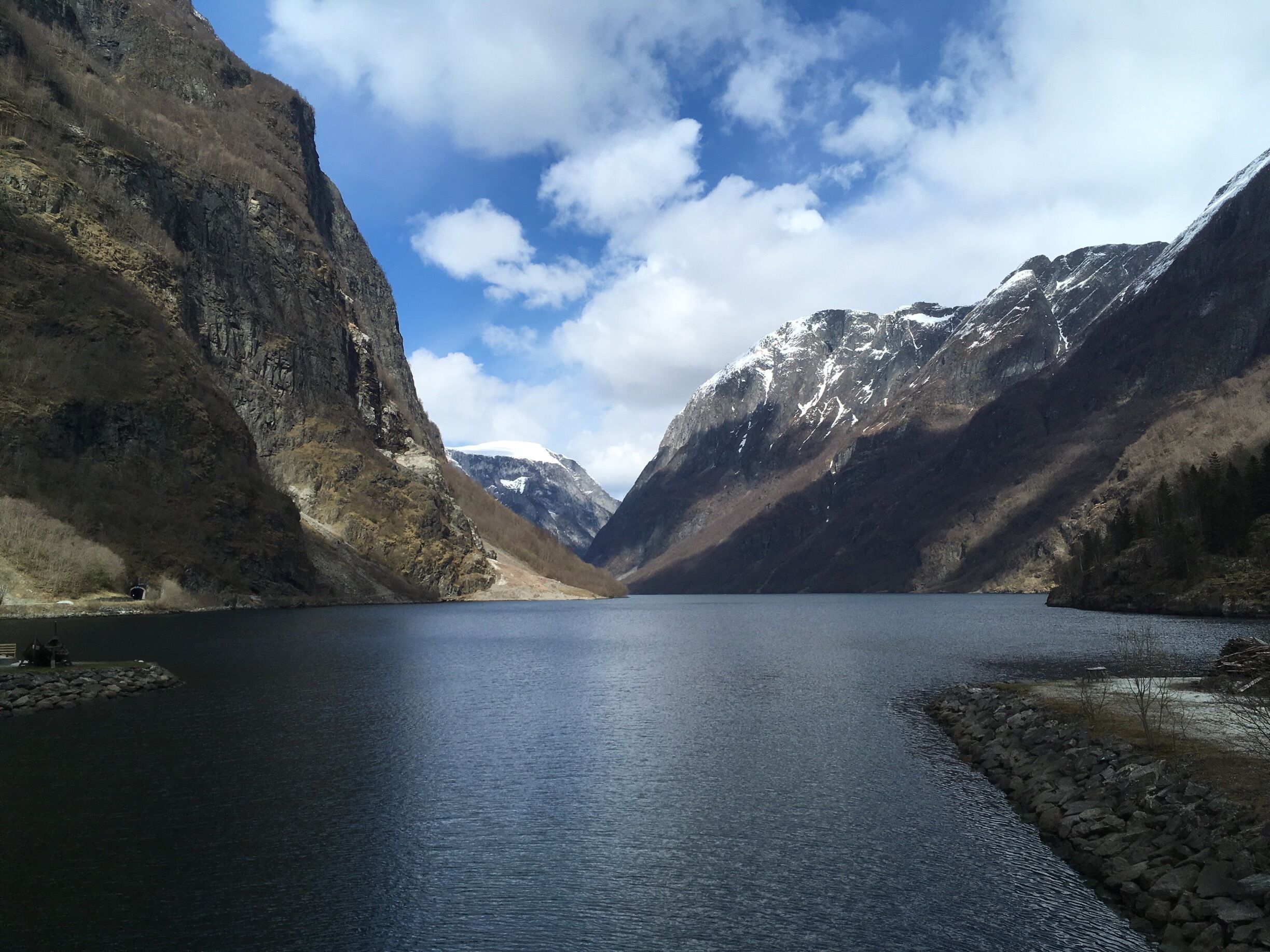 Fjords Norway in march 