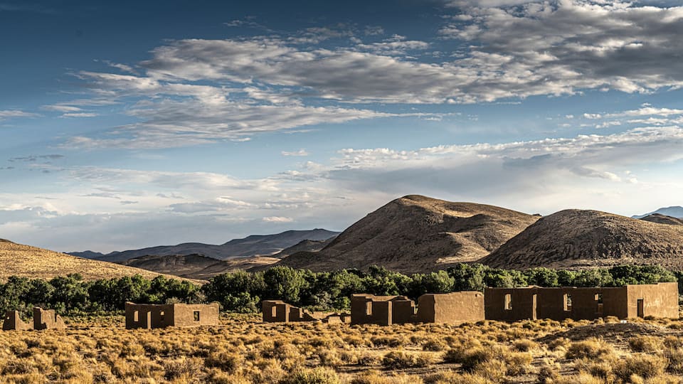 FORT CHURCHILL STATE HISTORIC PARK IN SILVER SPRINGS NEVADA