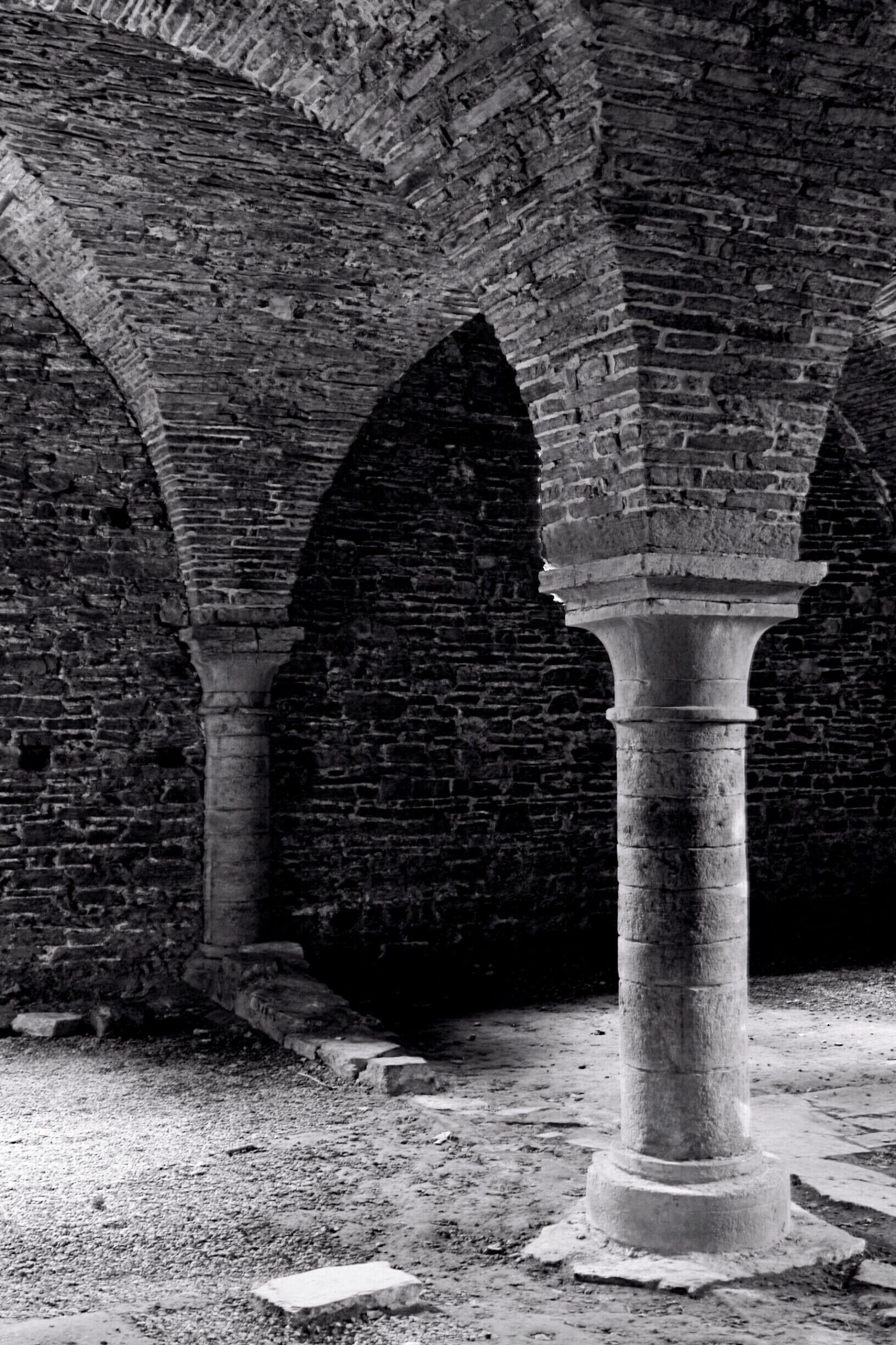 Inside Abbey of Villers La VIlle