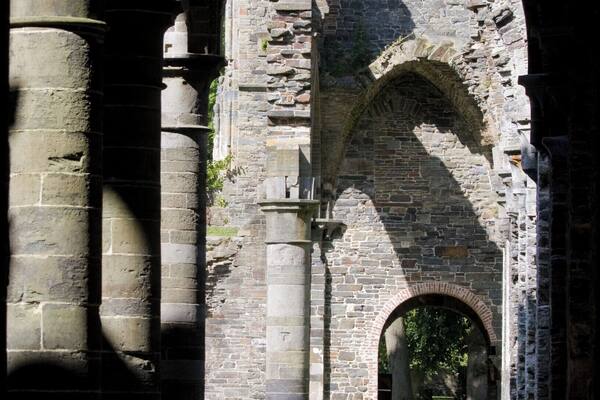 Abbaye de Villers, ruine of church