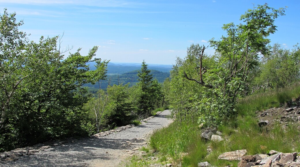 Landscape park Lužické hory near Jiřetín pod Jedlovou in Děčín District