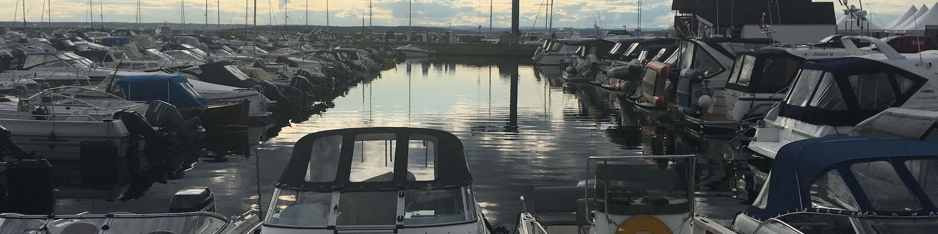 One of nice harbors in Norway
