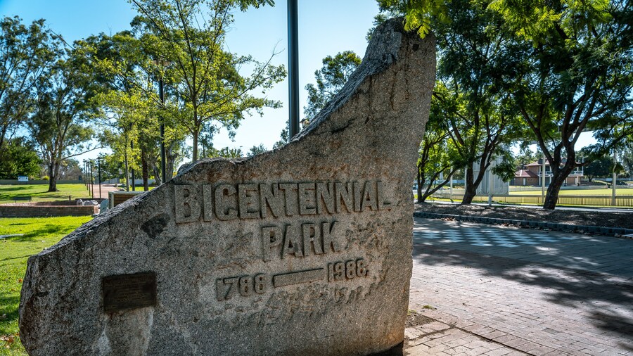 Tamworth, New South Wales, Australia - Bicentennial Park in town centre