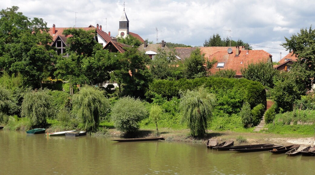 Alsace, Bas-Rhin, Munchausen, La Sauer.