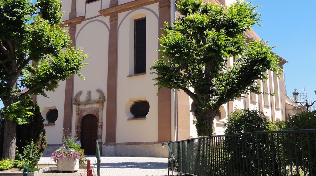 Alsace, Bas-Rhin, Église de la Sainte-Trinité de Lauterbourg (PA00084770, IA67008823).