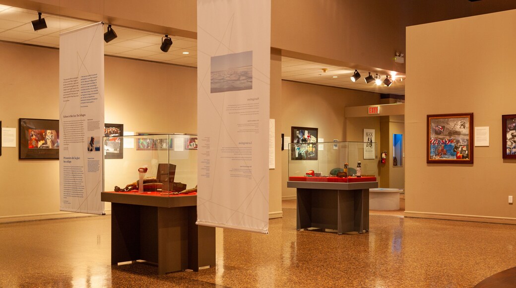 Museum of Natural History which includes interior views and signage