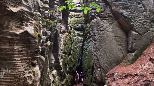 A weekend outside of Prague is normal to the locals! This is in Cesky Raj , about an hour and a half outside of Prague by car. They call this area Czech Paradise and I can see why! #weekendgetaway #czechrepublic