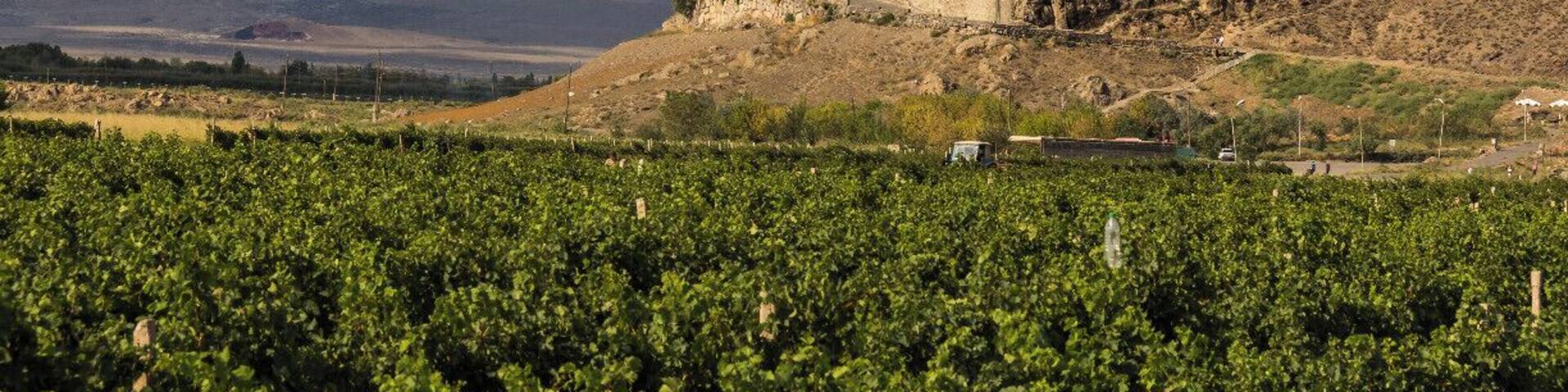 Beautiful monestary in Armenia at the foot of Mount Ararat.