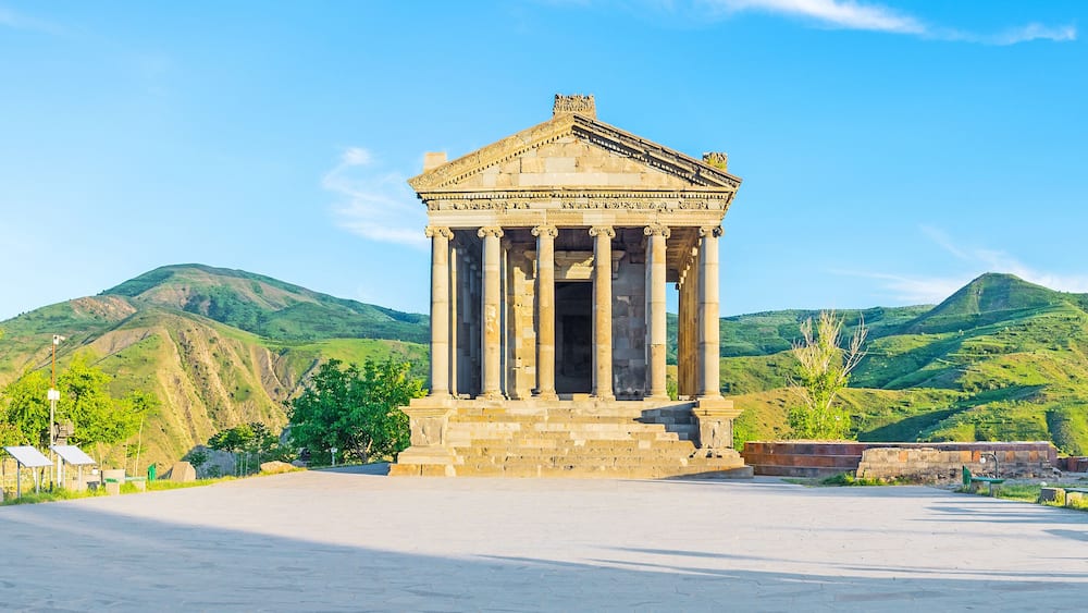 Panorama of Garni Temple