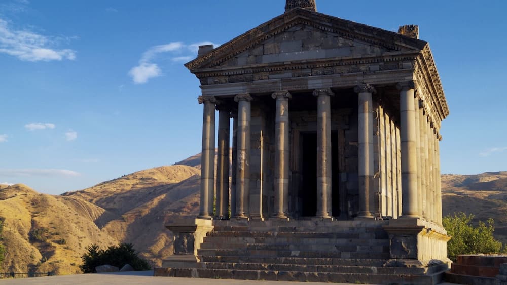 A Greco-Roman temple in Armenia? Absolutely. I recommend visiting it with Envoy Tours or taking a taxi from Yerevan. There are also some nearby Roman Baths from the 3rd century.