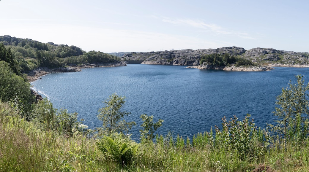 Panorama vom Spjodevatnet, See in Südnorwegen
