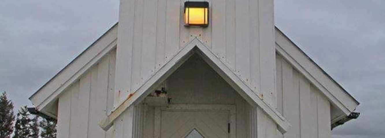 The smallest Varhaug church.