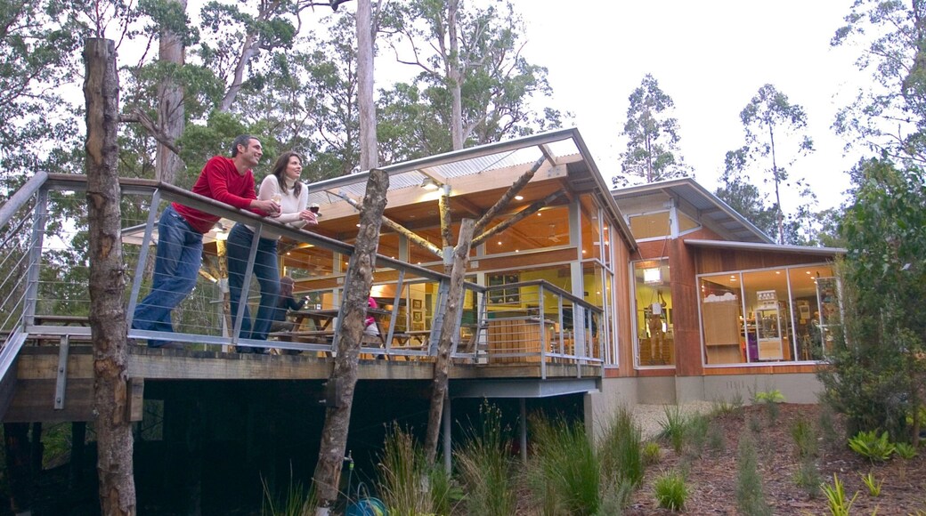 Geeveston bevat moderne architectuur en ook een stel