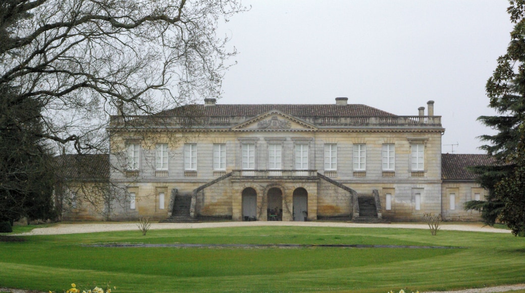 Château Plaisance in Macau (Gironde, France). National Heritage Site of France.