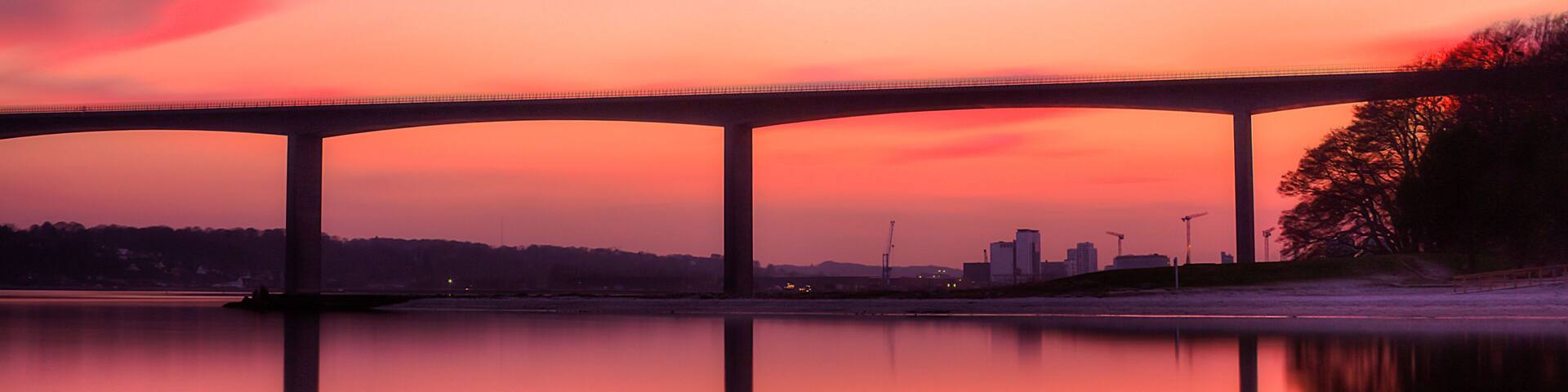 Vejle Fjord Bridge, Denmark