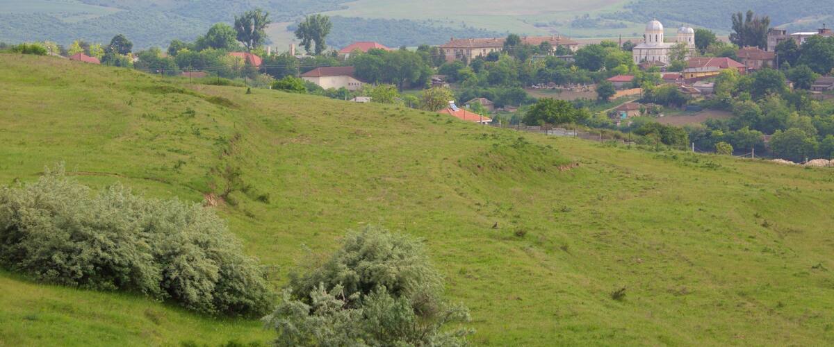 Adamclisi có tính năng cảnh thanh bình