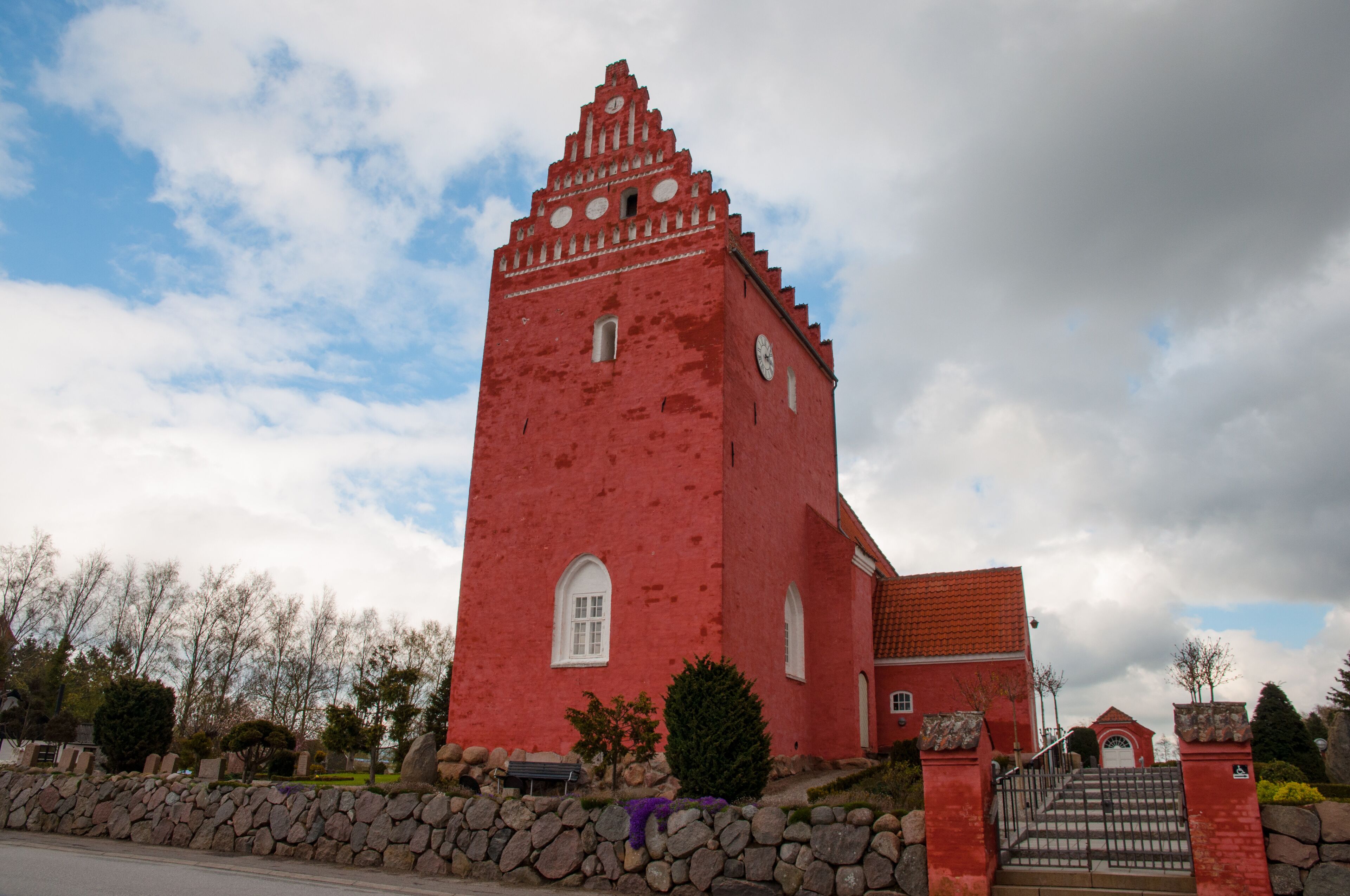 Eskilstrup church in Denmark