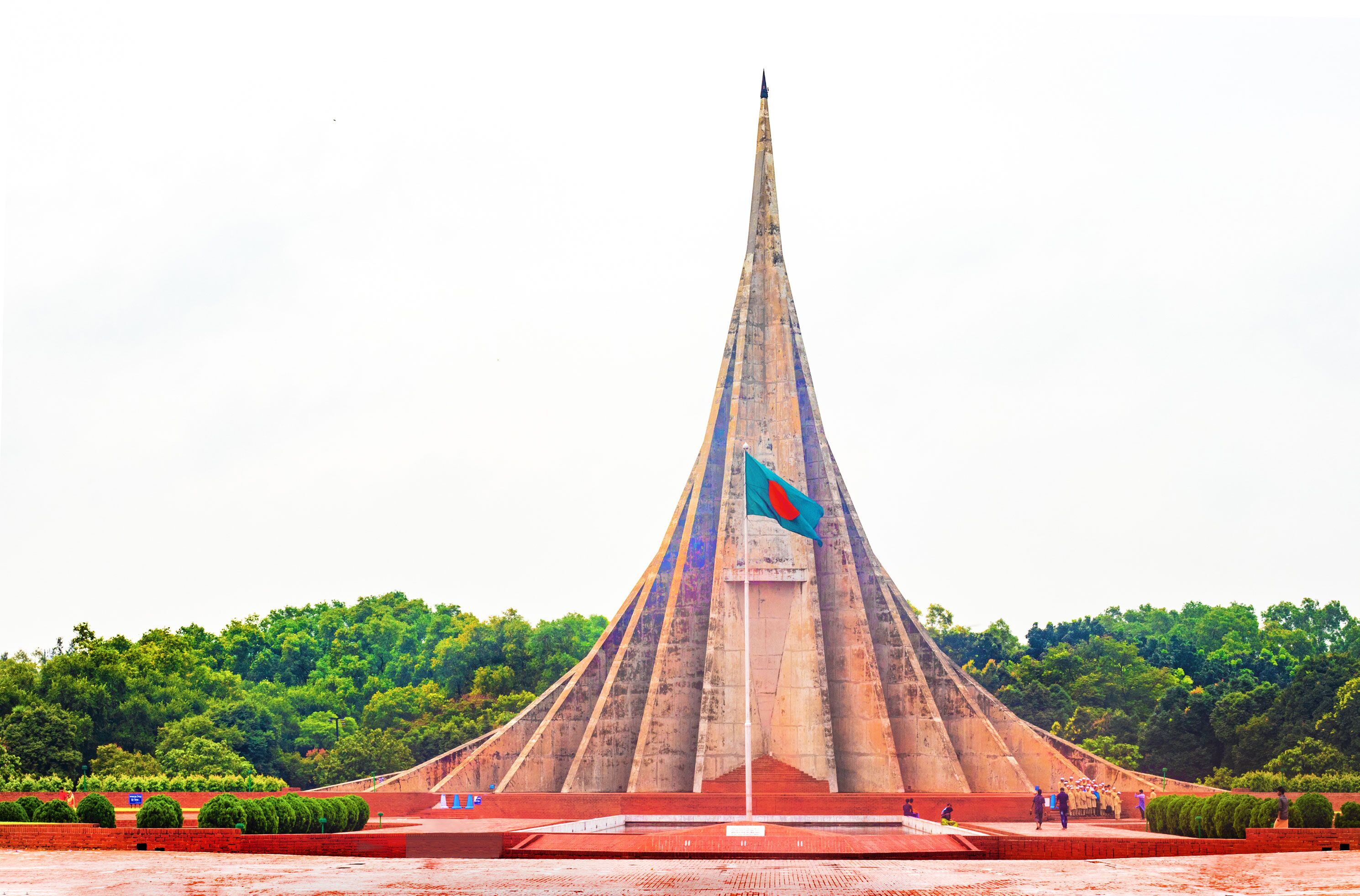 National Martyrs' Memorial is the national monument of Bangladesh