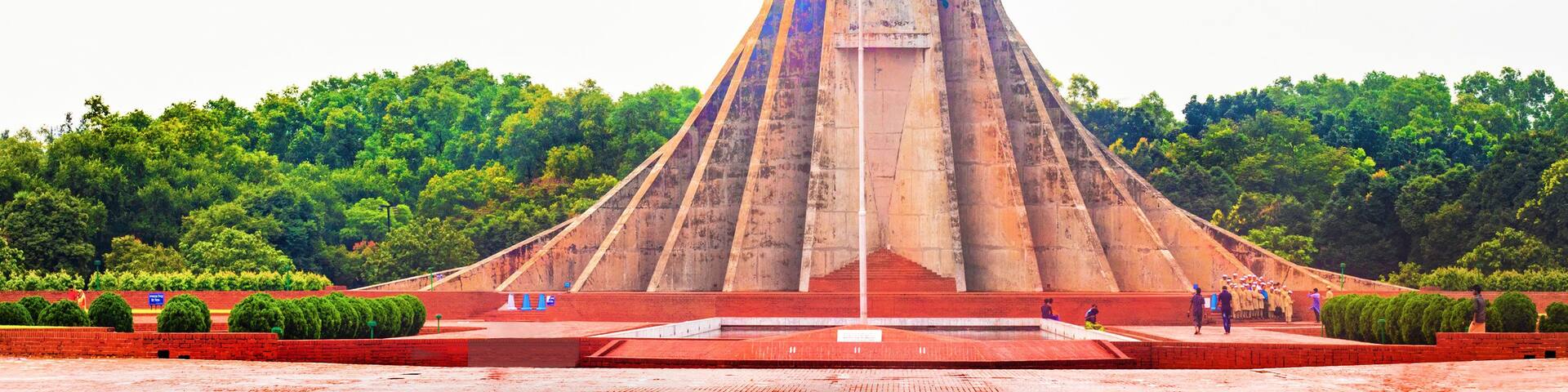 National Martyrs' Memorial is the national monument of Bangladesh