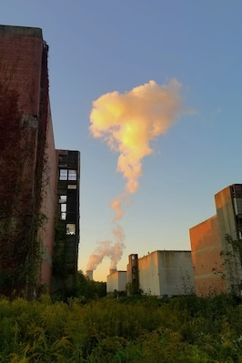 Abandoned industrial park