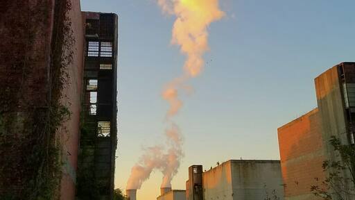 Abandoned industrial park