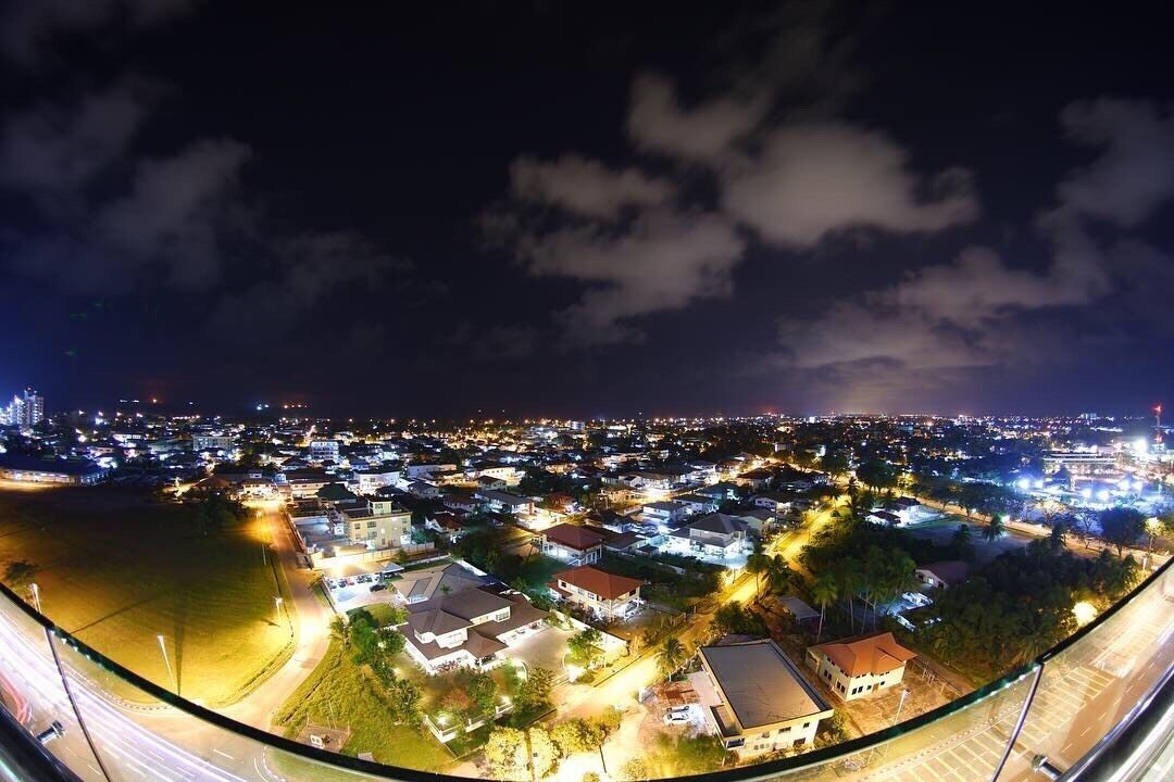 Bring out your widest angle lens on this night overview shot of Kuala Belait!