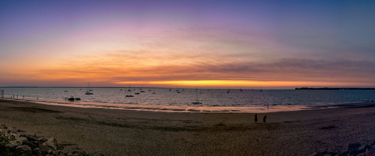 Mindil Beach Darwin at sunset