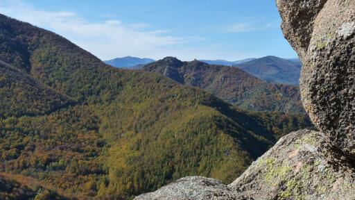 The 3 towers of Cabrenç seen from Roc Cogull