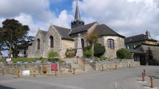 l'eglise de st germain sur ille