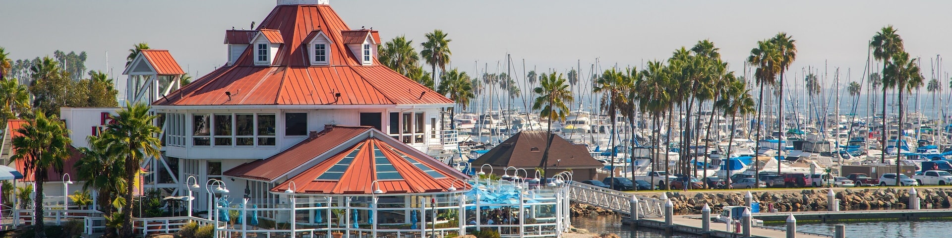Shoreline Village showing a bay or harbor